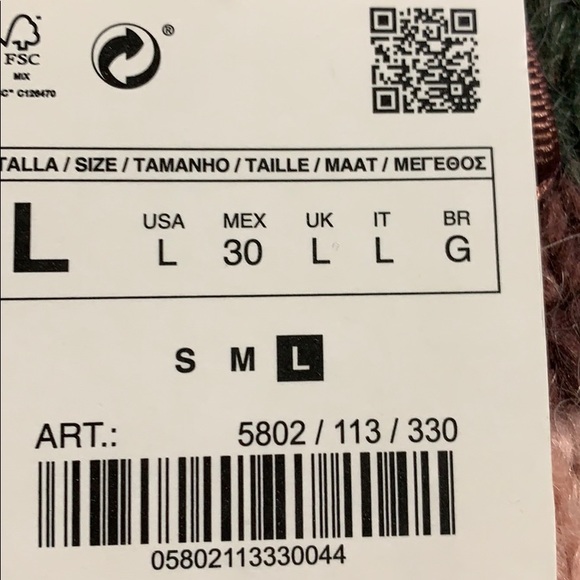 NWT. Zara Mohair/Wool blend Knit Sweater Size M, L - Picture 5 of 9